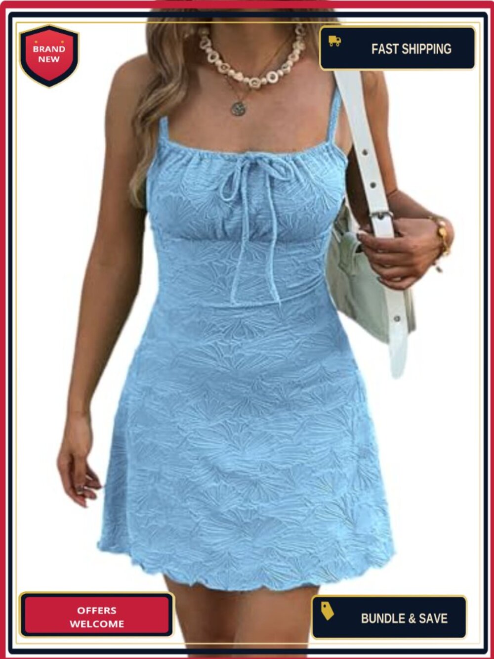 Women Corset Mini Dress Spaghetti Straps Floral Jacquard Milkmaid Summer